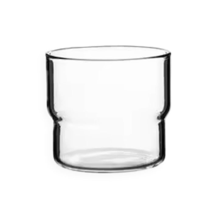 Clear Stackable Glass Cup