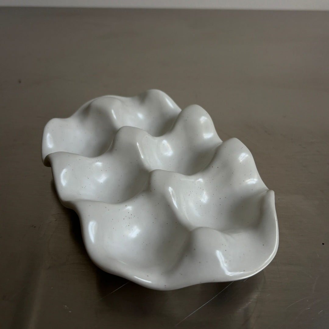 Ceramic Egg Cart Tray