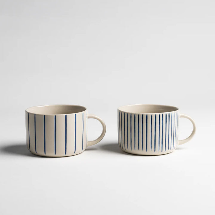Yarrow Mug - Brushed Indigo Blue By Kindred