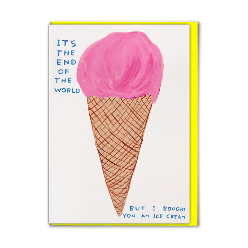 David Shrigley Funny End Of The World Birthday Card