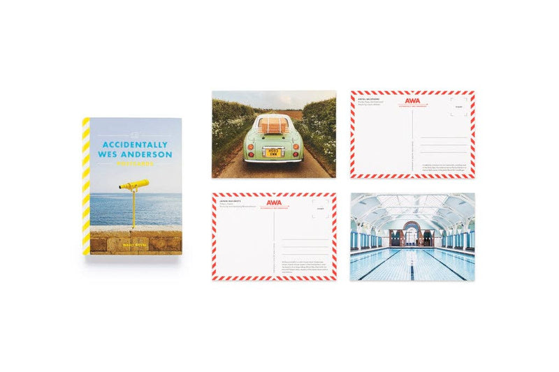 Accidentally Wes Anderson Postcards by Wally Koval (Postcards) by HACHETTE