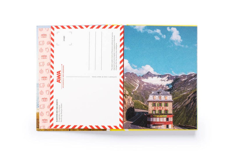 Accidentally Wes Anderson Postcards by Wally Koval (Postcards) by HACHETTE