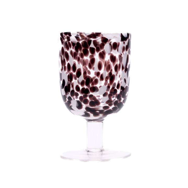 Red Wine Print Wine Glass