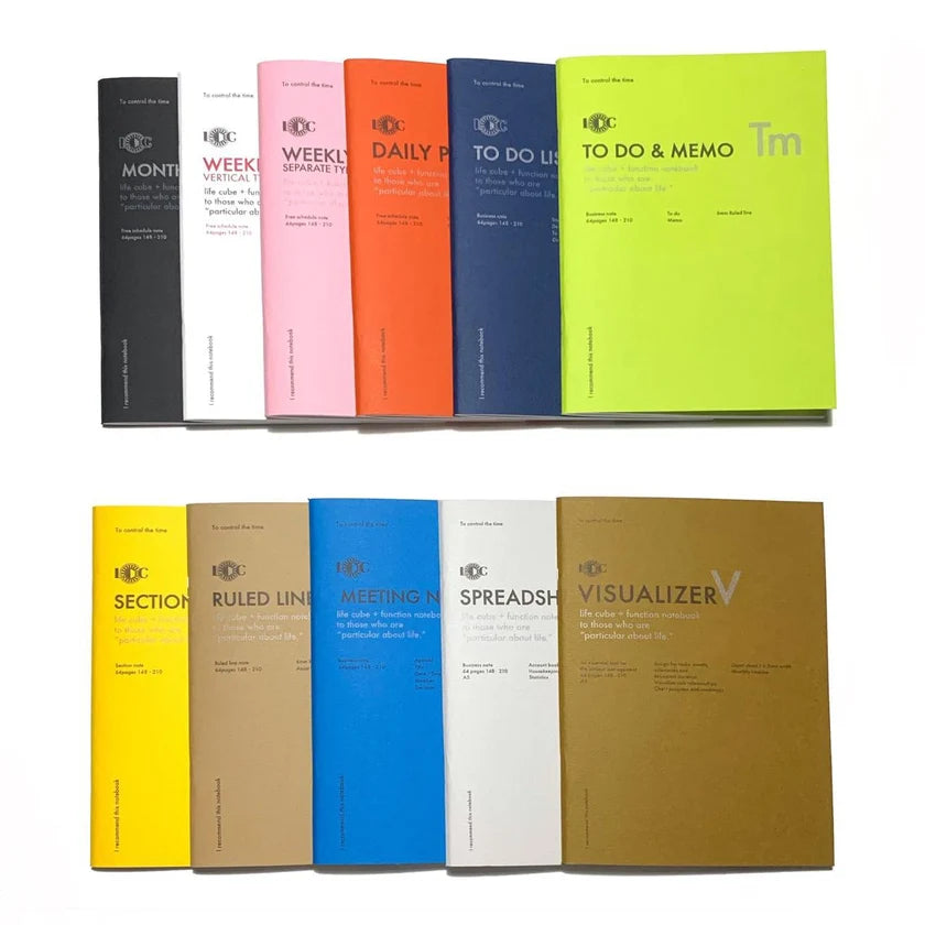 Notable Designs Parallel Planner A5 Undated, Lightweight & Modular