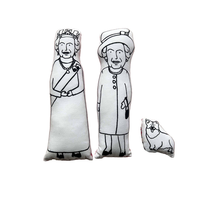 Queen Elizabeth II - Sew Your Own Queen cushion kit