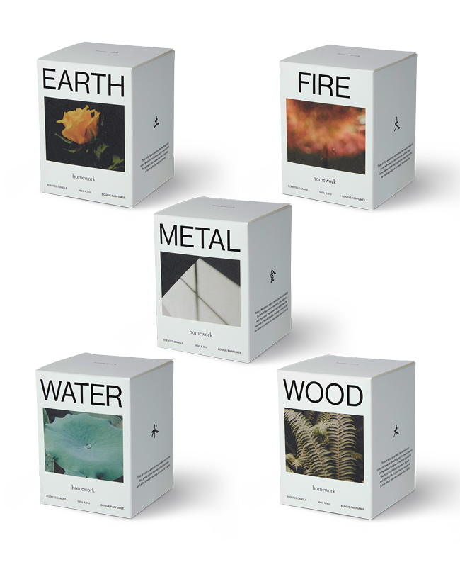 Five Elements Candle Collection  Set - 180g