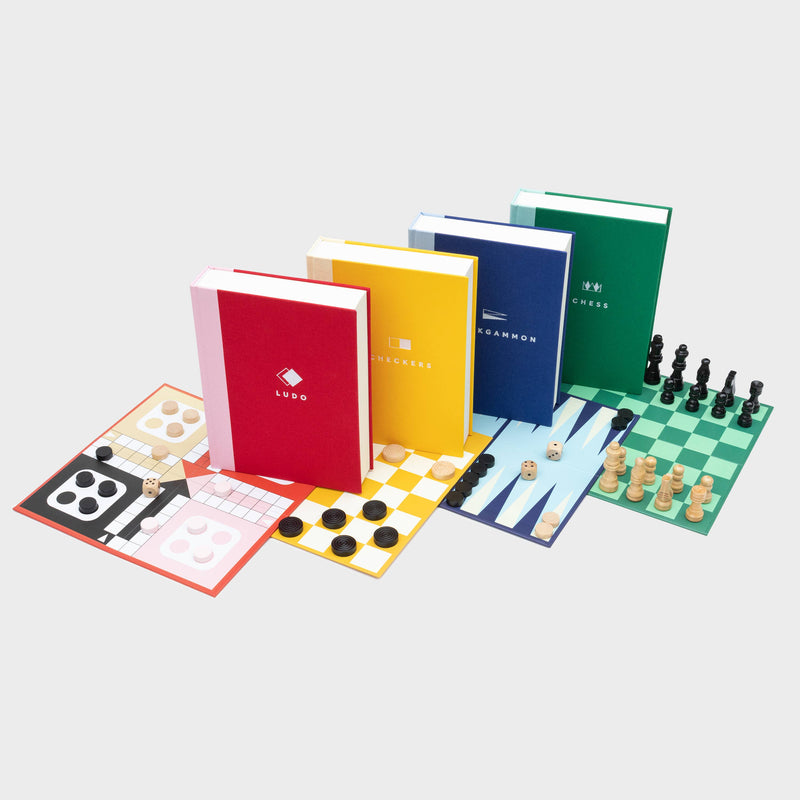 SUCK UK Coffee Table Book Games Chess