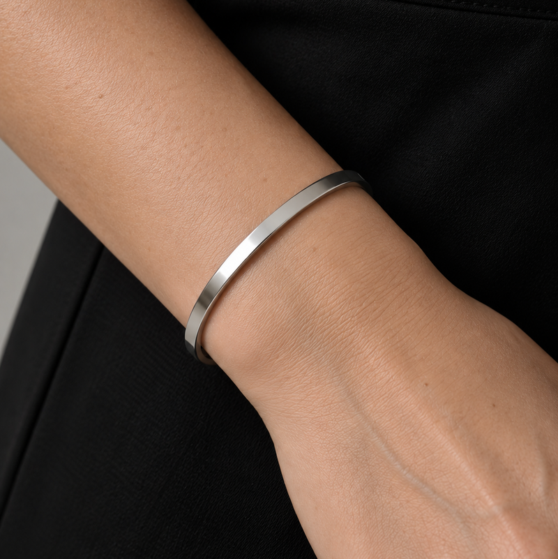 Sterling Silver Clasp Bracelet