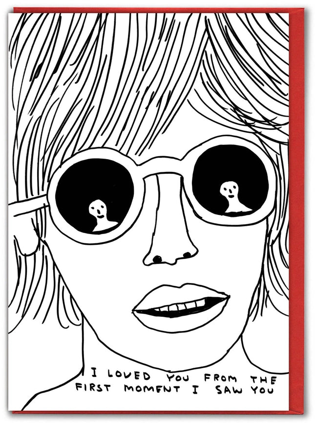 David Shrigley Funny Valentine's Card - I Loved You