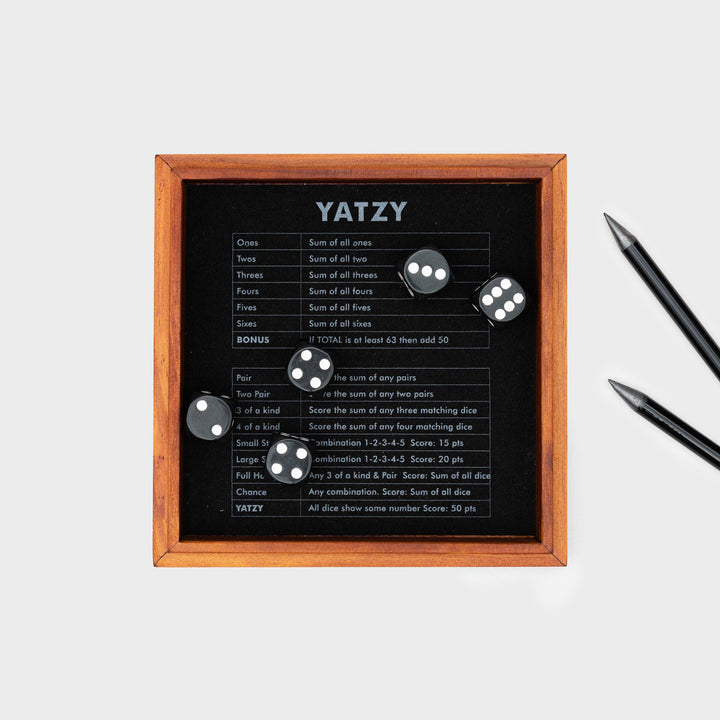 Yatzy - Wooden Game