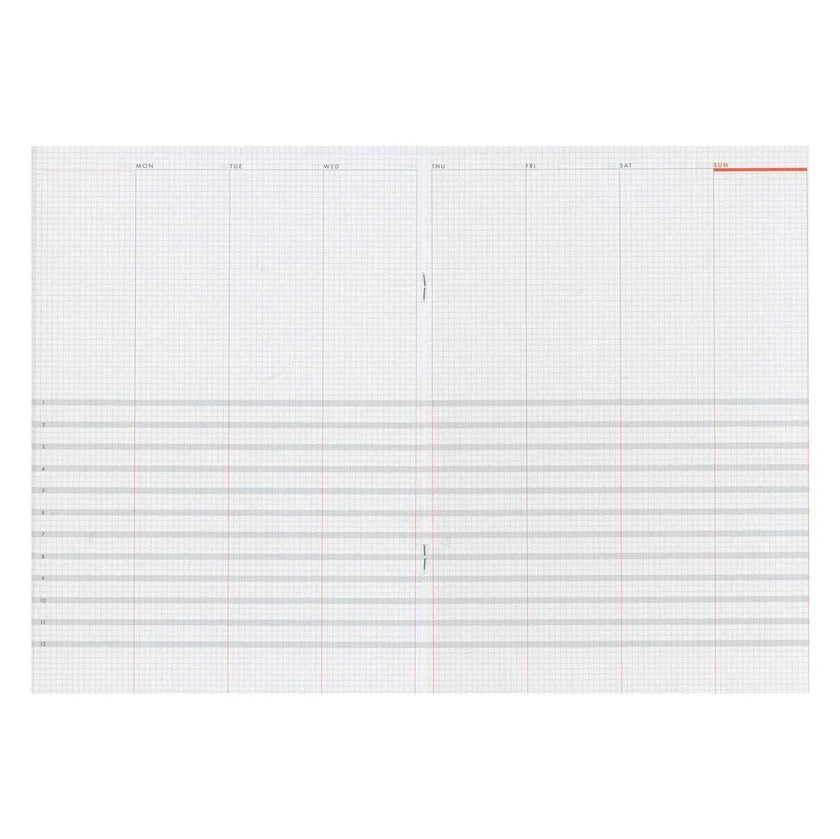 Notable Designs Parallel Planner A5 Undated, Lightweight & Modular
