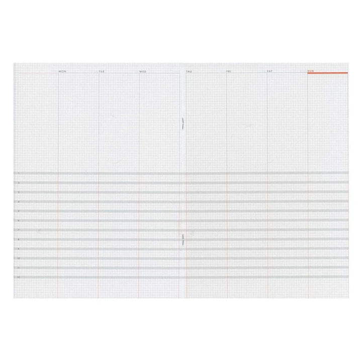 Notable Designs Parallel Planner A5 Undated, Lightweight & Modular