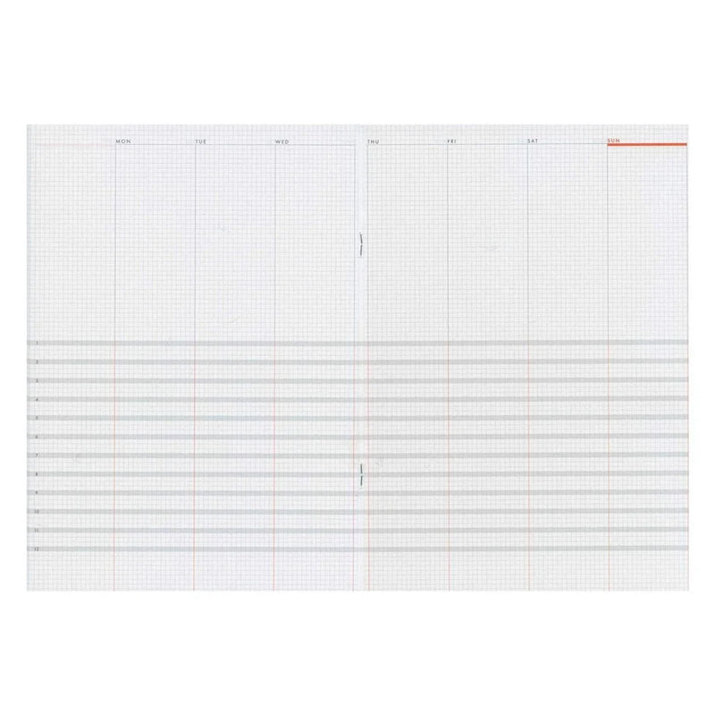Notable Designs Parallel Planner A5 Undated, Lightweight & Modular