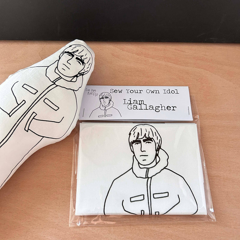 Fat Hen And Flo Sew Your Own Idol Kit Liam Gallagher