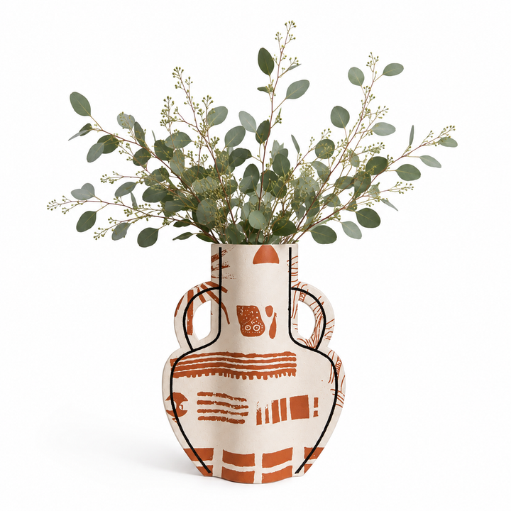M2P Athens Amphora Large Vase Clay