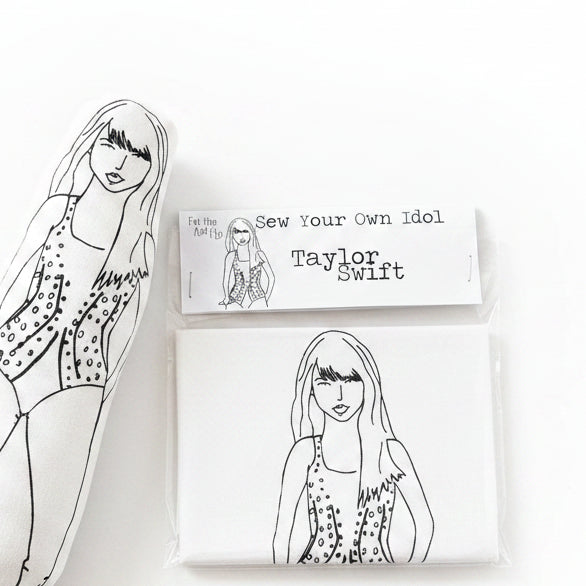 Fat Hen And Flo Sew Your Own Idol Craft Kit  Taylor Swift