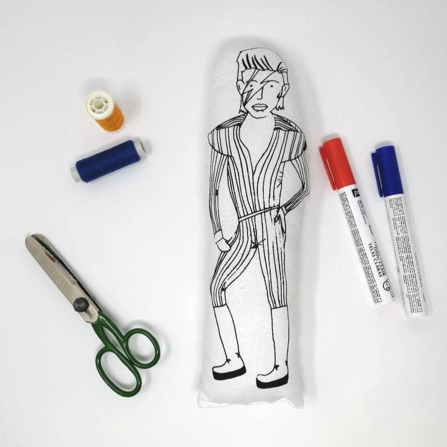 DAVID BOWIE Sew Your Own Doll Kit