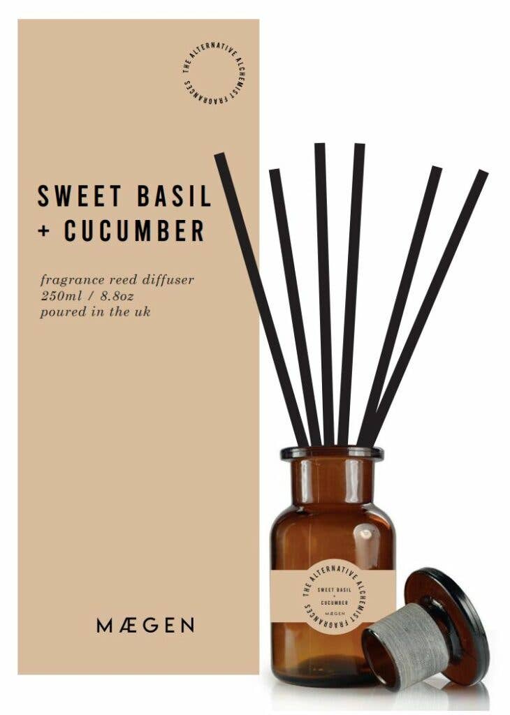 MÆGEN Alchemist Diffuser - Sweet Basil & Cucumber
