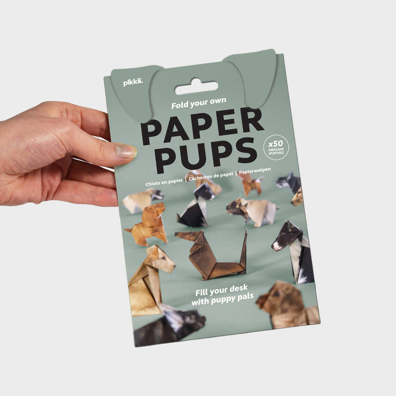 Pikkii Paper Pups DIY Origami Kit
