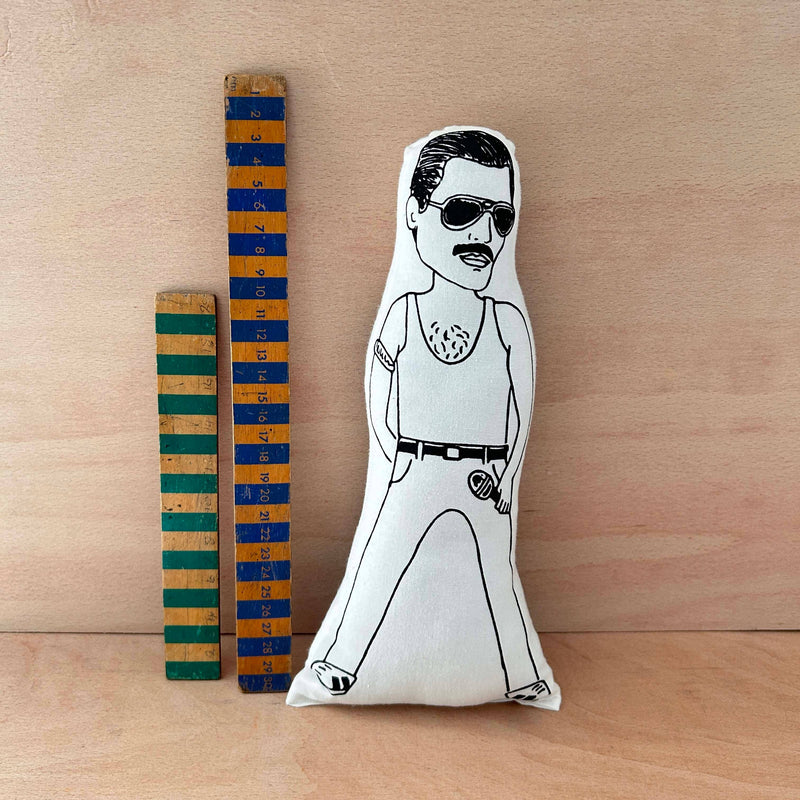 Fat Hen And Flo Sew Your Own Doll Kit Freddie Mercury