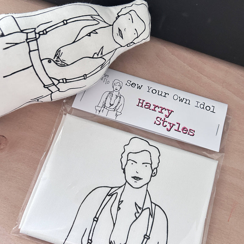 Fat Hen And Flo Sew Your Own Doll Craft Kit Harry Styles