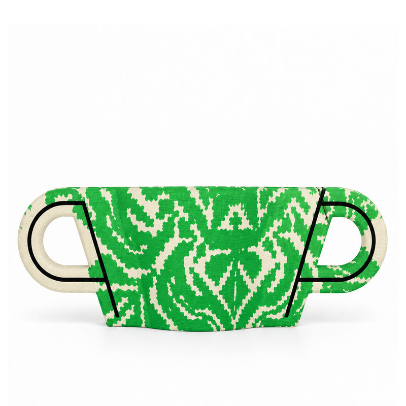 M2P Large Vase Fluo Green