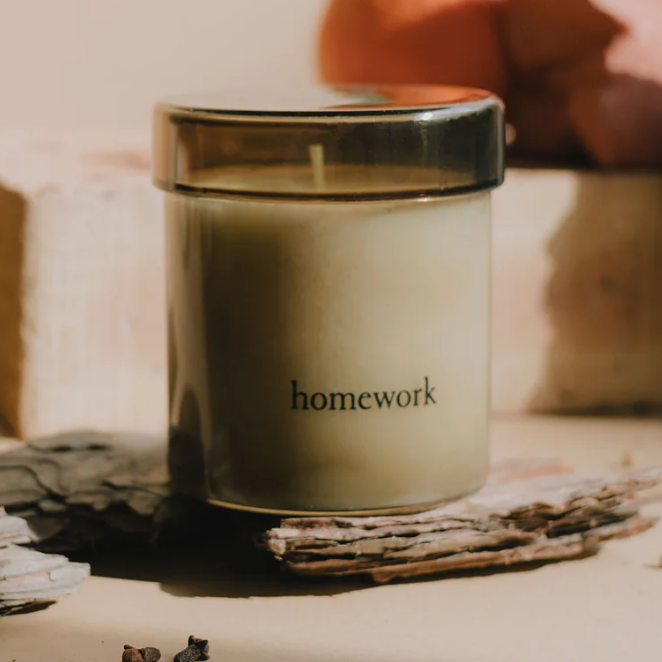 Homework Fire Candle