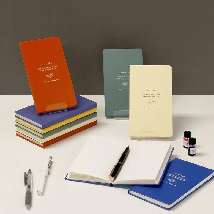 Iconic Solitude B7 Line Handy Notebook, Blue Iris - by Notable Designs