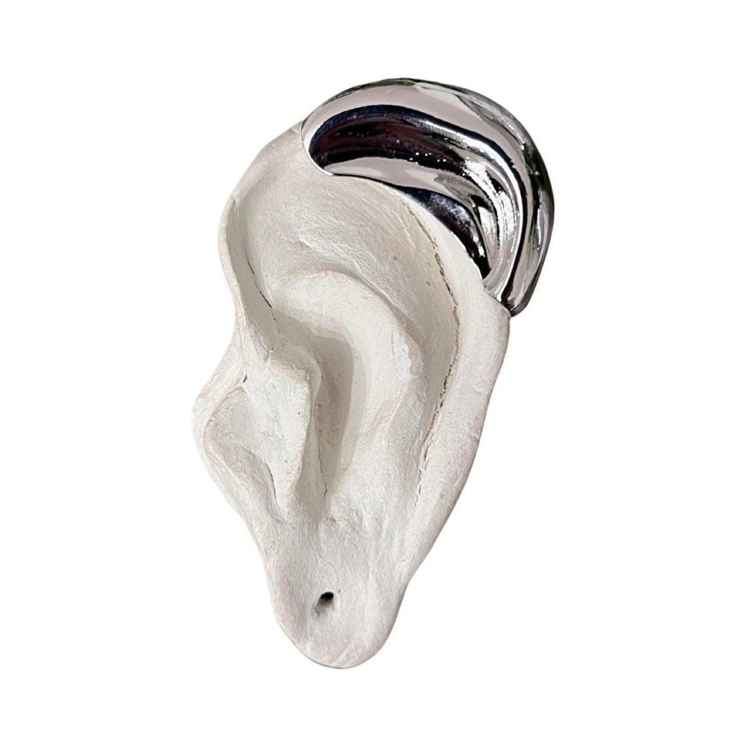 Silver Ear Wrap Accessory One Piece