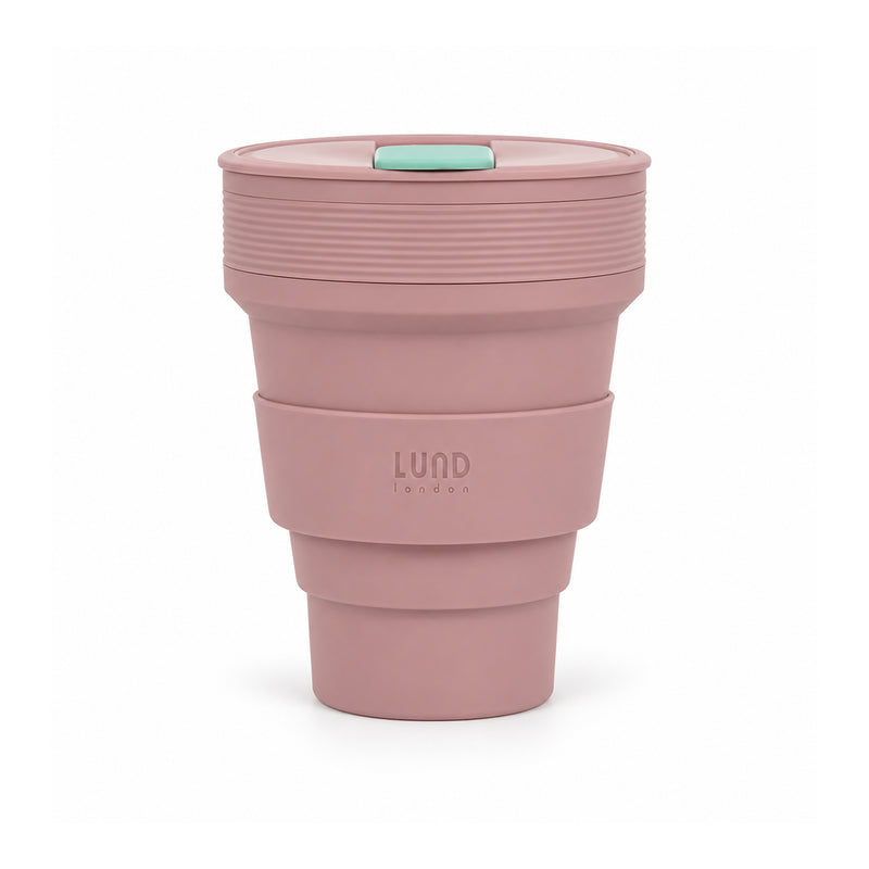 LUND Collapsible Coffee Cup Pink
