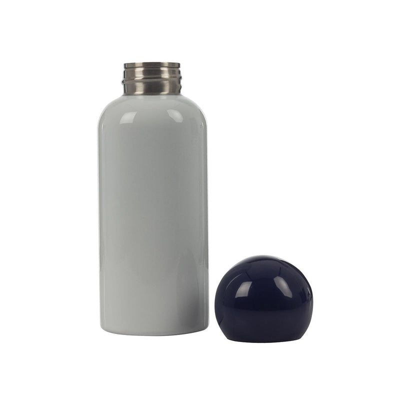 LUND Lite Water Bottle White & Indigo