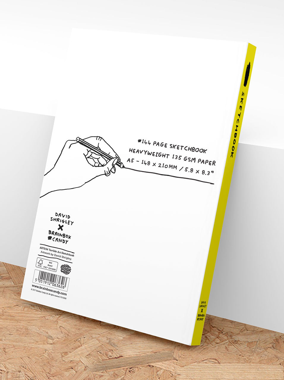 Funny Gift Artists Sketchbook By David Shrigley - My Artwork Is Terrible