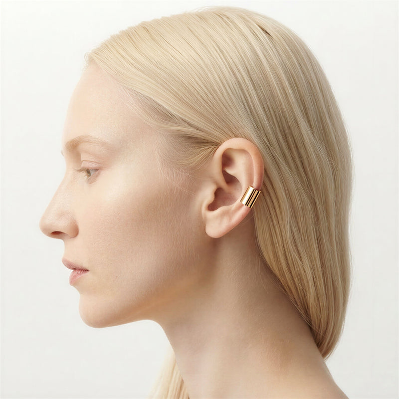 Gold Cuff Earring One Piece