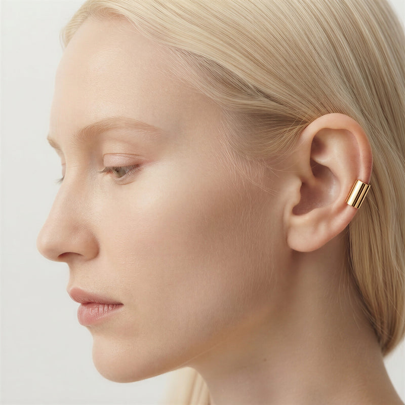 Gold Cuff Earring One Piece