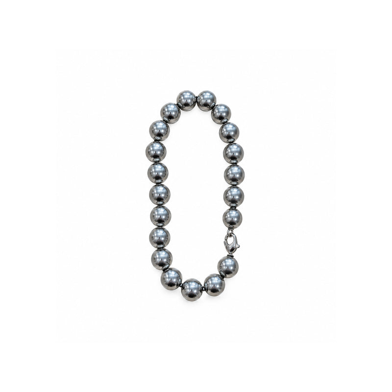 Sterling Silver Bead Bracelet