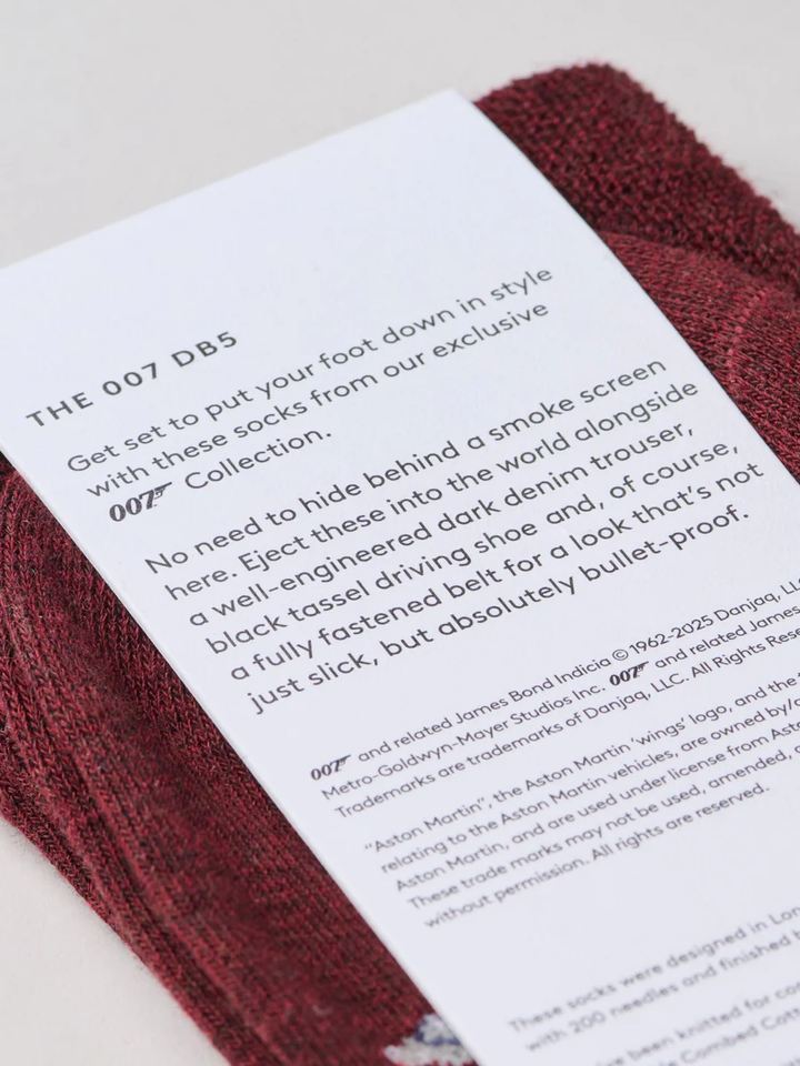 The 007 DB5 GoldenEye Edition- by The London Sock Exchange