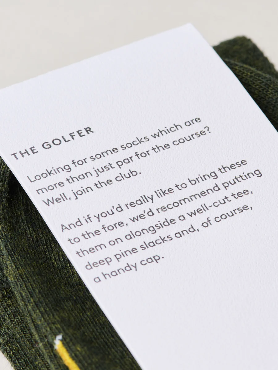The Golfer - by The London Sock Exchange